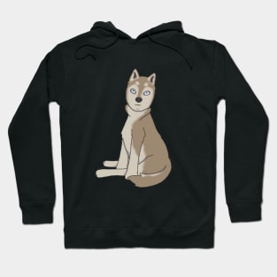 Brown Husky Hoodie